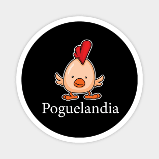 Poguelandia flag Magnet